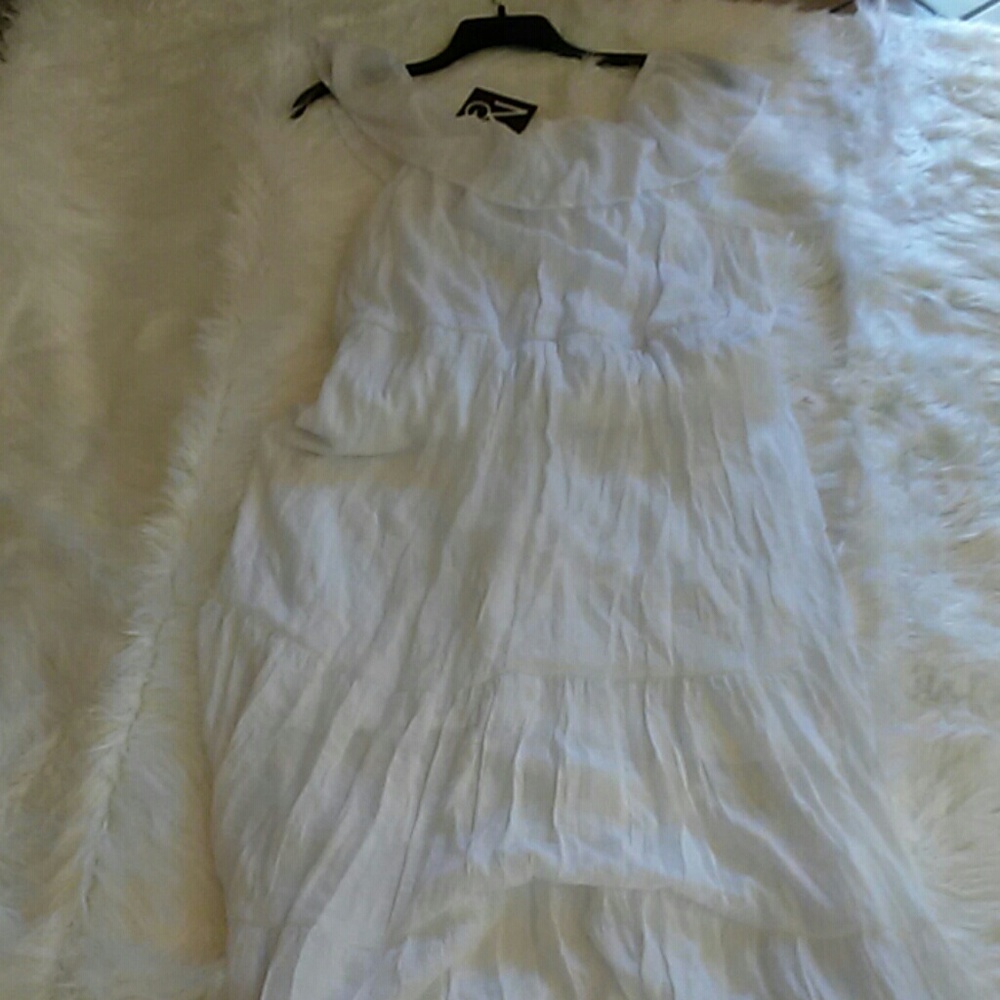 Maxi-dress white